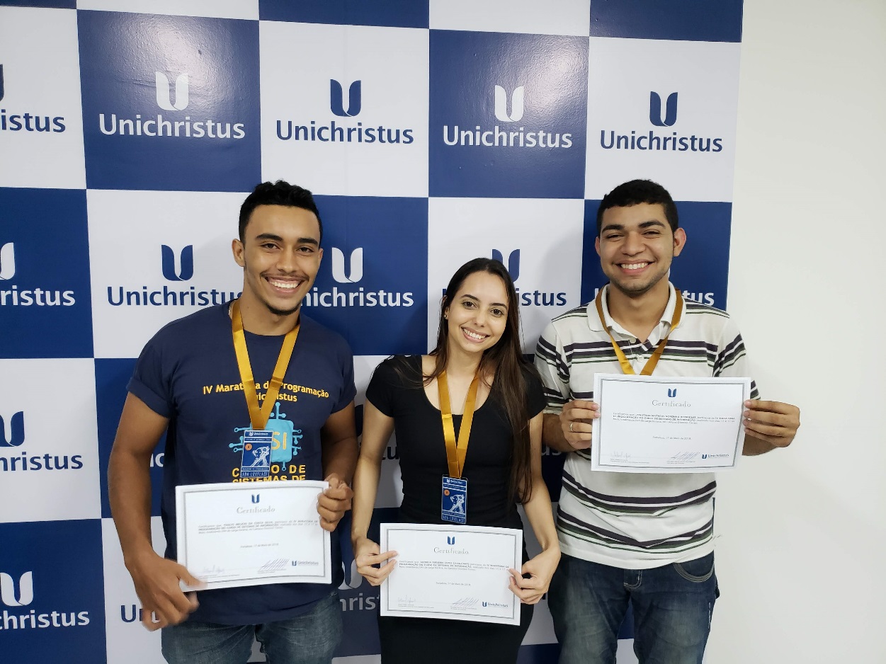 Concurso Maratona de Programação 2018 do curso de Sistemas de Informação Unichritus