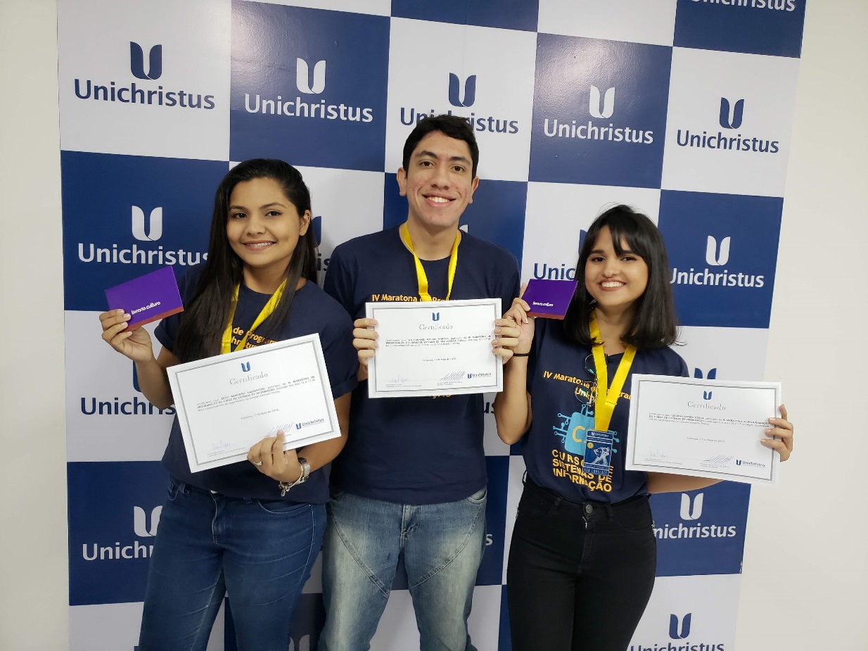 Concurso Maratona de Programação 2018 do curso de Sistemas de Informação Unichritus