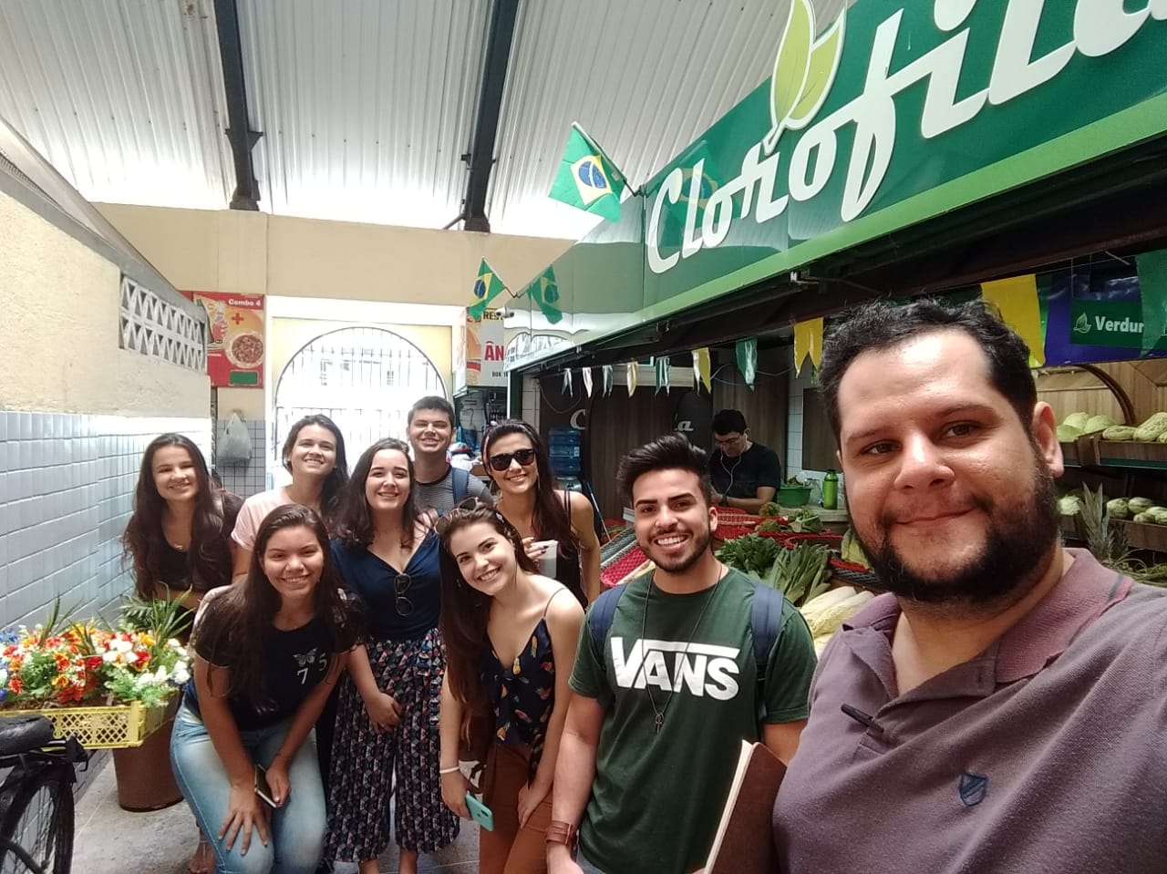 Alunos do Curso de Arquitetura e Urbanismo da Unichristus visitaram os Mercados Públicos São Sebastião, Pinhões e Joaquim Távora de Fortaleza
