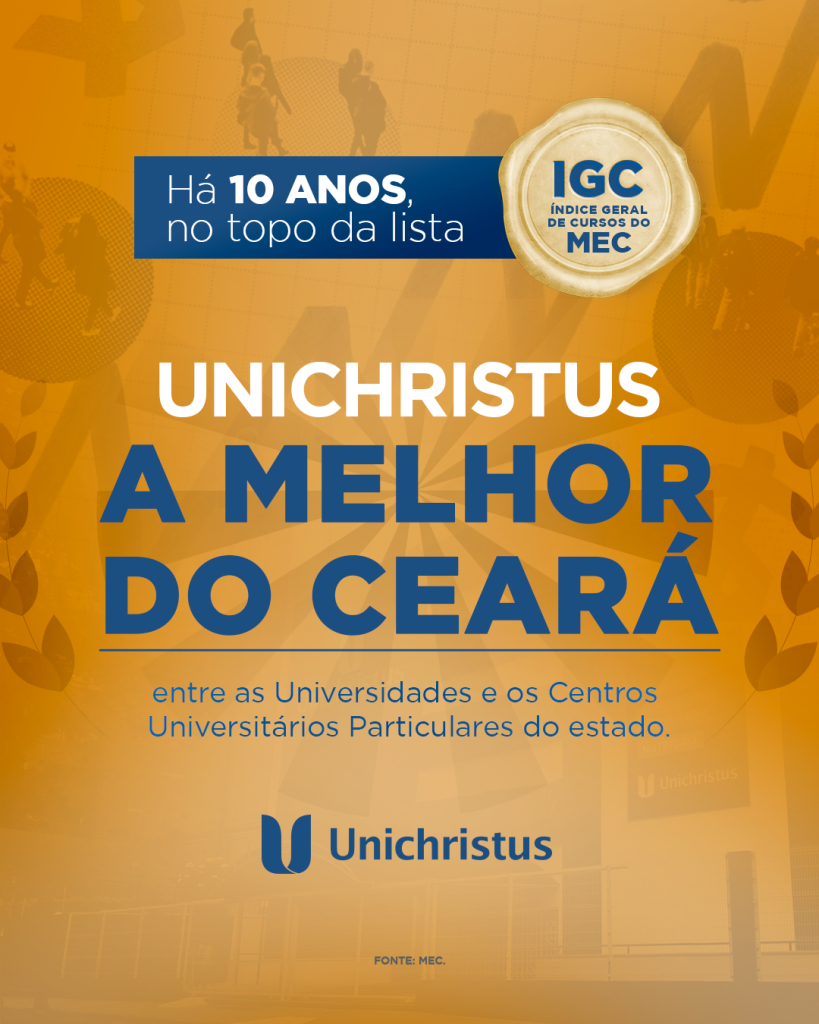 Unichristus obtém a maior nota entre as instituições particulares do Ceará  - Unichristus